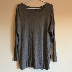 Trouve | Grey Crew Neck Sweater